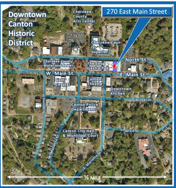 Rent an Office Space in Historical Downtown Canton GA